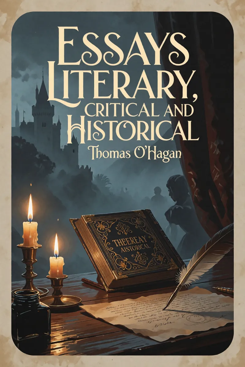 Cover of Essays Literary, Critical and Historical by Thomas O'Hagan
