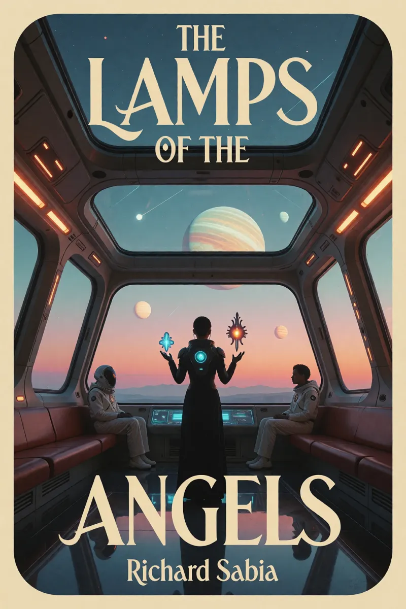 Cover of The Lamps of the Angels by Richard Sabia