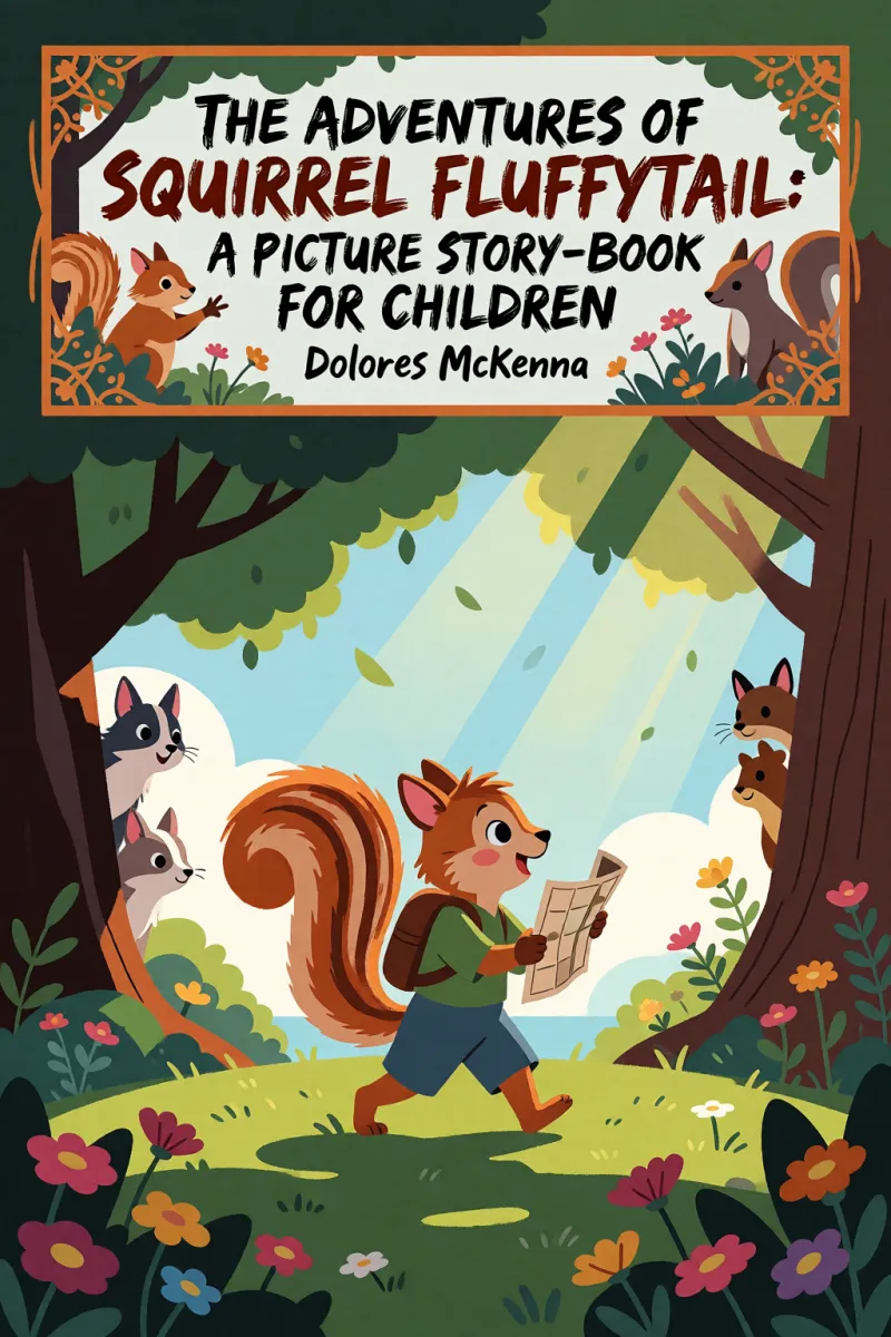 Cover of The Adventures of Squirrel Fluffytail: A Picture Story-Book for Children by Dolores McKenna
