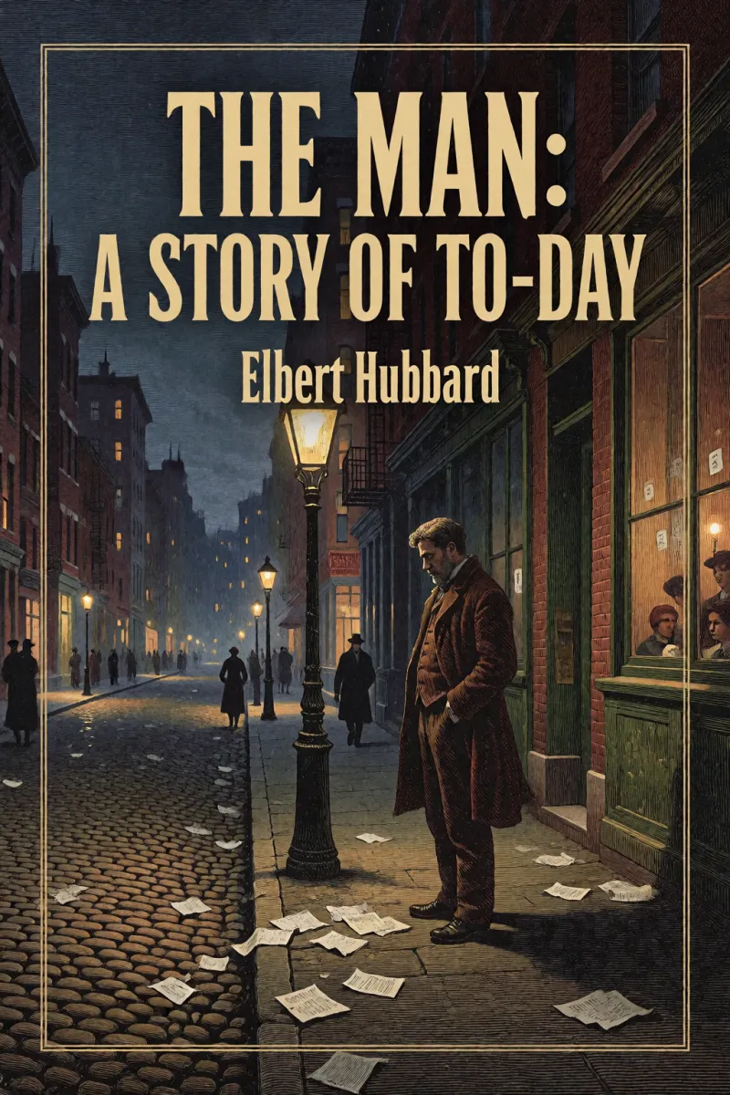 Cover of The Man: A Story of To-day by Elbert Hubbard