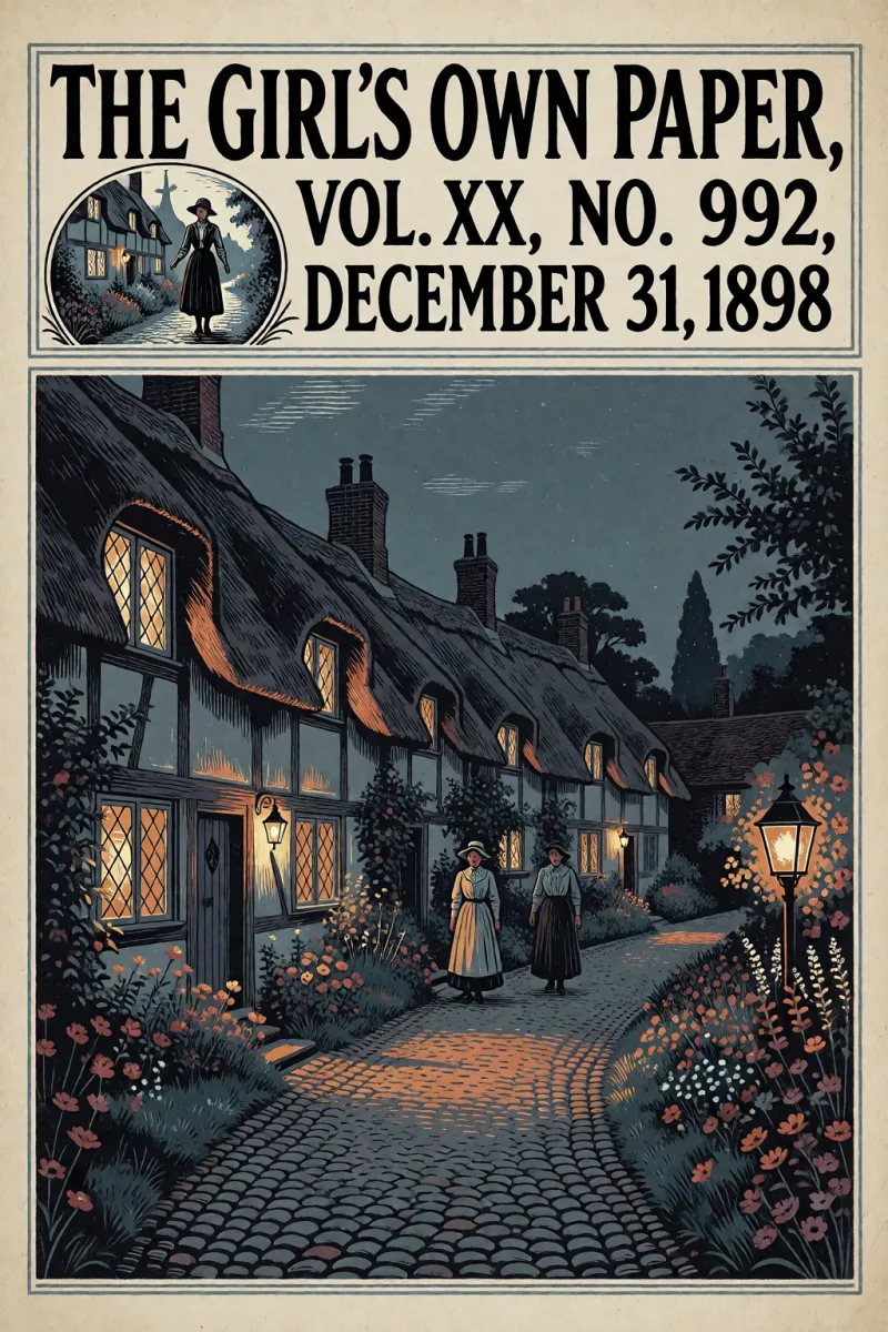 Cover of The Girl's Own Paper, Vol. XX, No. 992, December 31, 1898 by Various