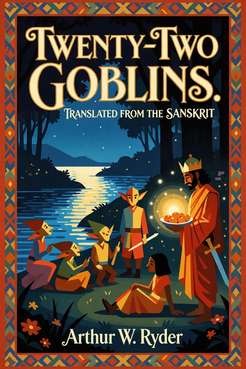 Cover of Twenty-Two Goblins. Translated from the Sanskrit by Arthur W. Ryder