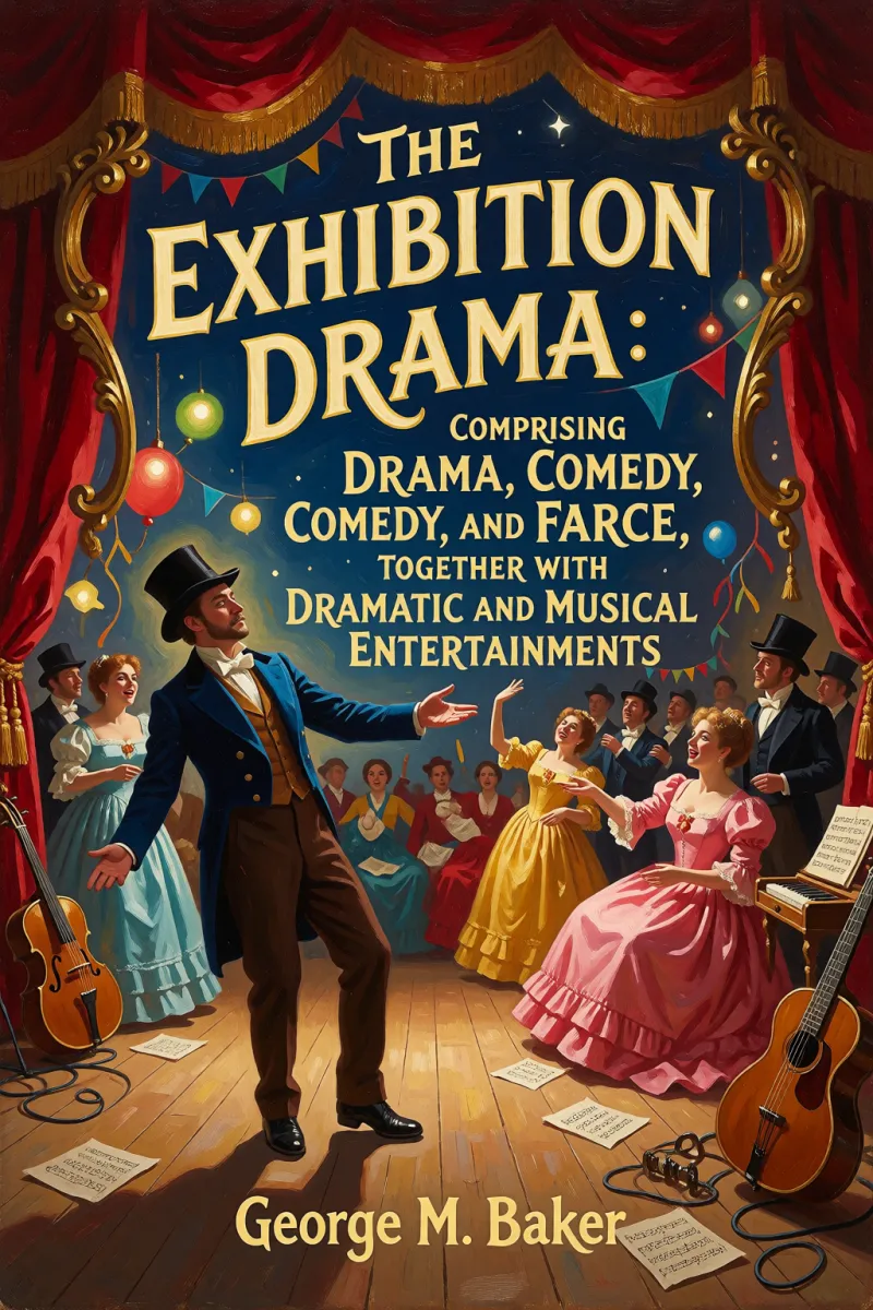 Cover of The Exhibition Drama: Comprising Drama, Comedy, and Farce, Together with Dramatic and Musical Entertainments by George M. Baker