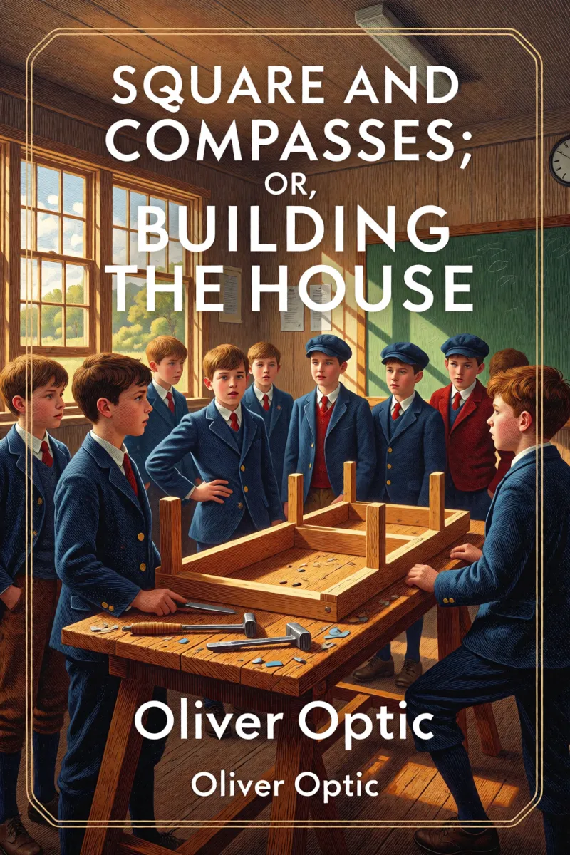 Cover of Square and Compasses; Or, Building the House by Oliver Optic