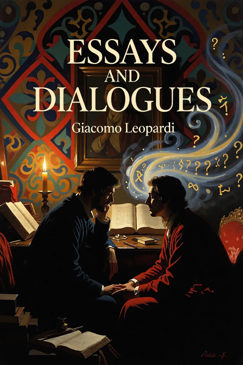 Cover of Essays and Dialogues by Giacomo Leopardi