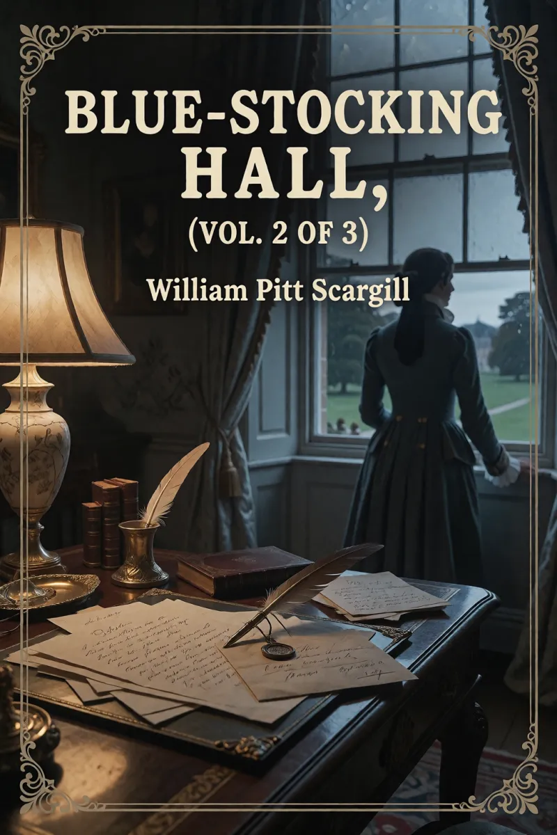 Cover of Blue-Stocking Hall, (Vol. 2 of 3) by William Pitt Scargill