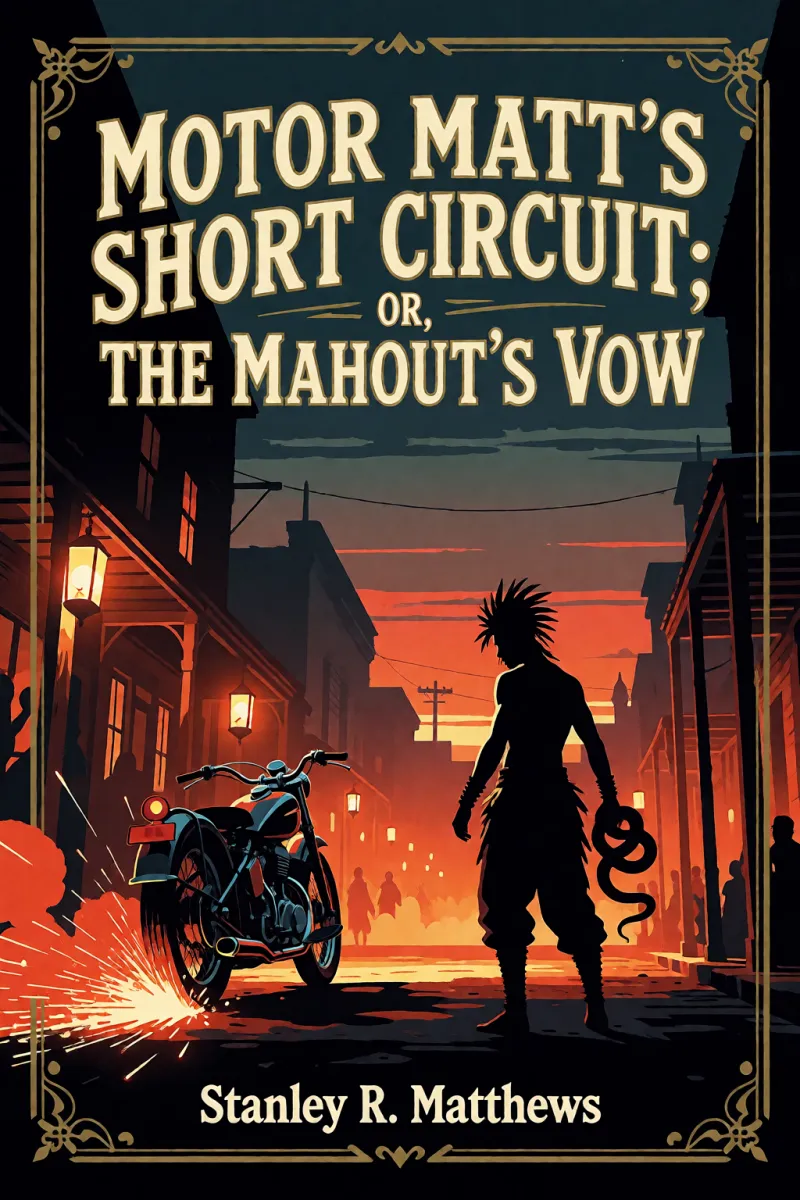 Cover of Motor Matt's Short Circuit; or, The Mahout's Vow by Stanley R. Matthews