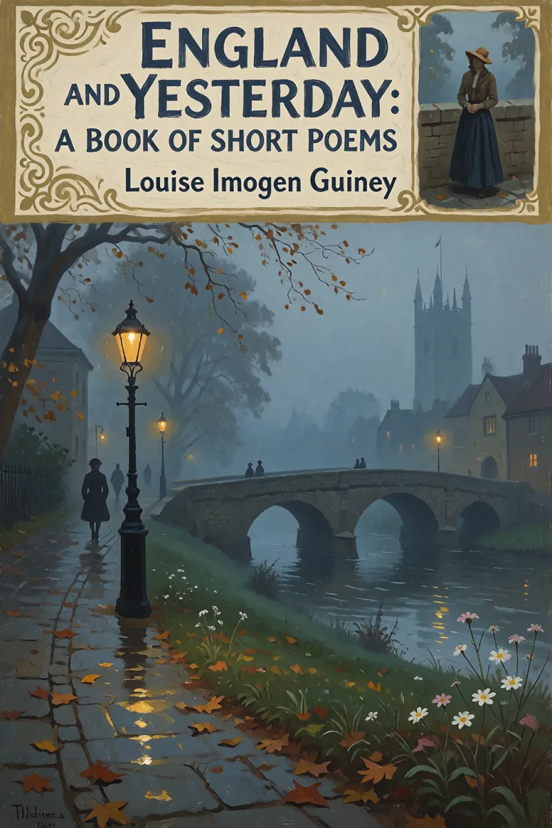 Cover of "England and Yesterday": A Book of Short Poems by Louise Imogen Guiney