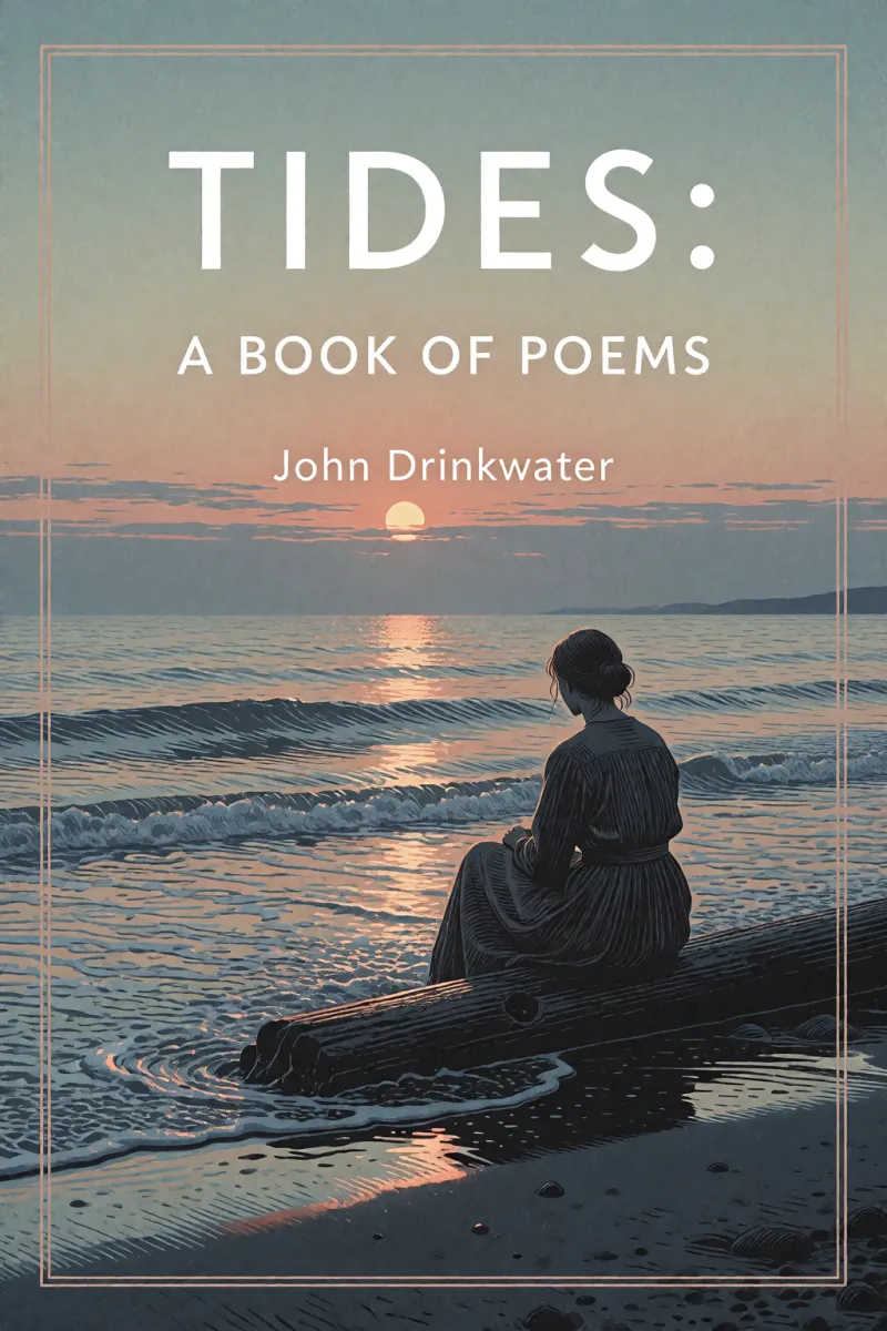 Cover of Tides: A Book of Poems by John Drinkwater