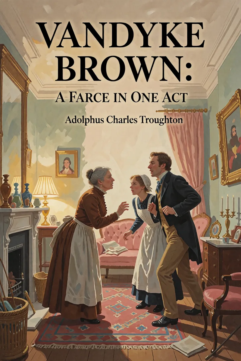 Cover of Vandyke Brown: A Farce in One Act by Adolphus Charles Troughton