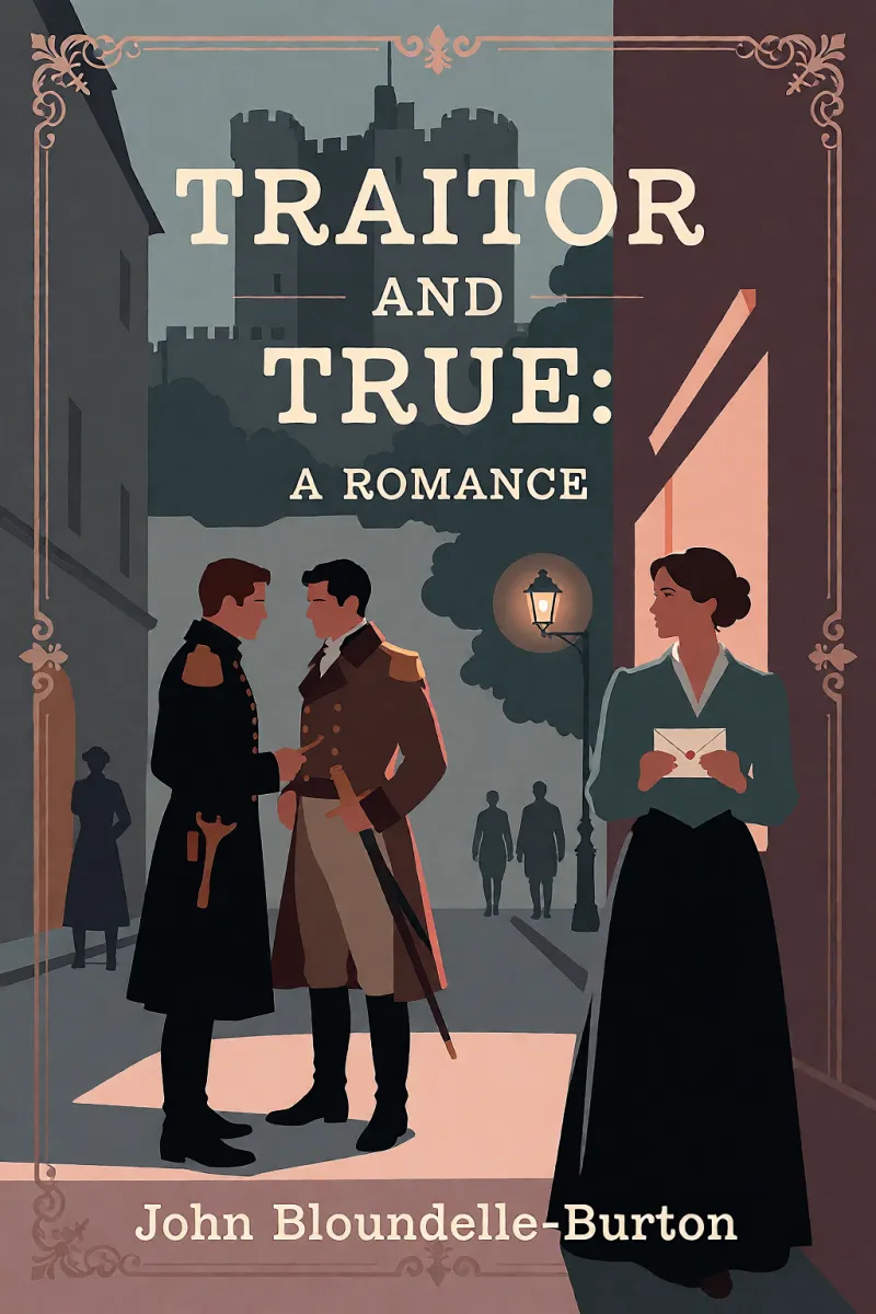 Cover of Traitor and True: A Romance by John Bloundelle-Burton