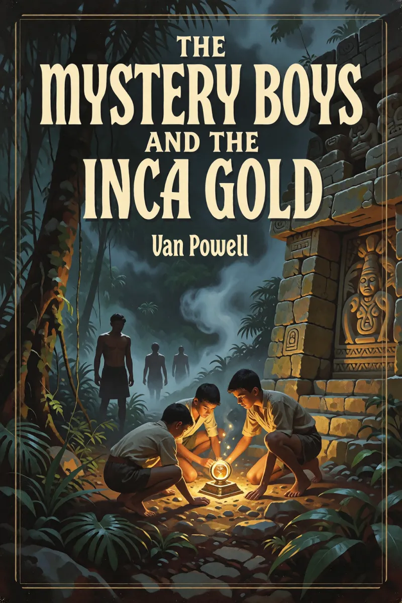 Cover of The Mystery Boys and the Inca Gold by Van Powell