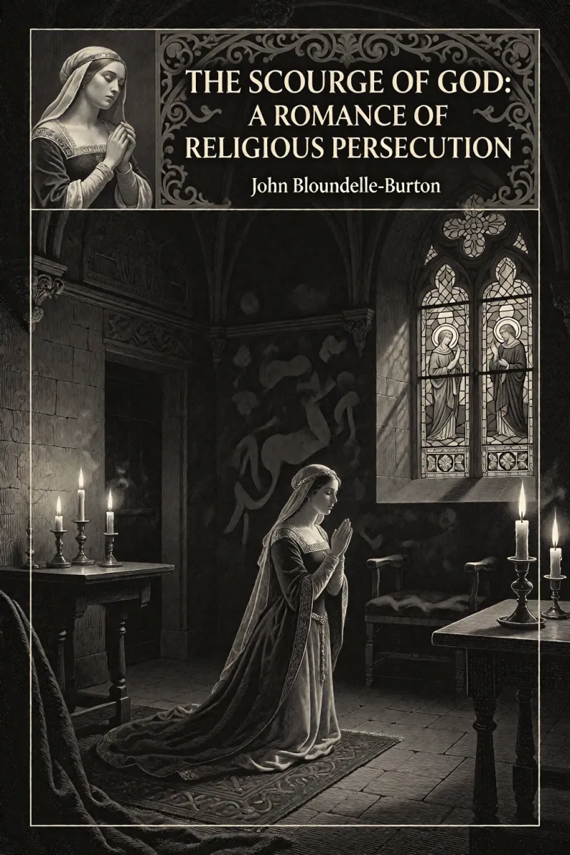 Cover of The Scourge of God: A Romance of Religious Persecution by John Bloundelle-Burton