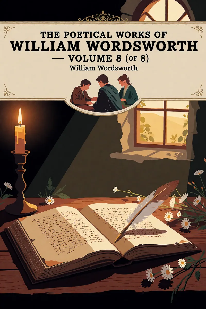 Cover of The Poetical Works of William Wordsworth — Volume 8 (of 8) by William Wordsworth