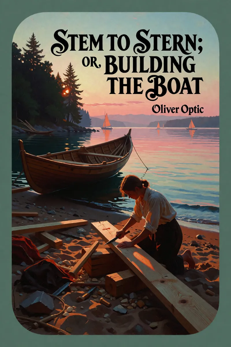 Cover of Stem to Stern; or, building the boat by Oliver Optic