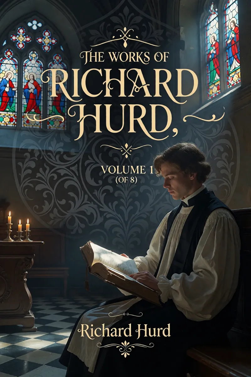 Cover of The works of Richard Hurd, volume 1 (of 8) by Richard Hurd
