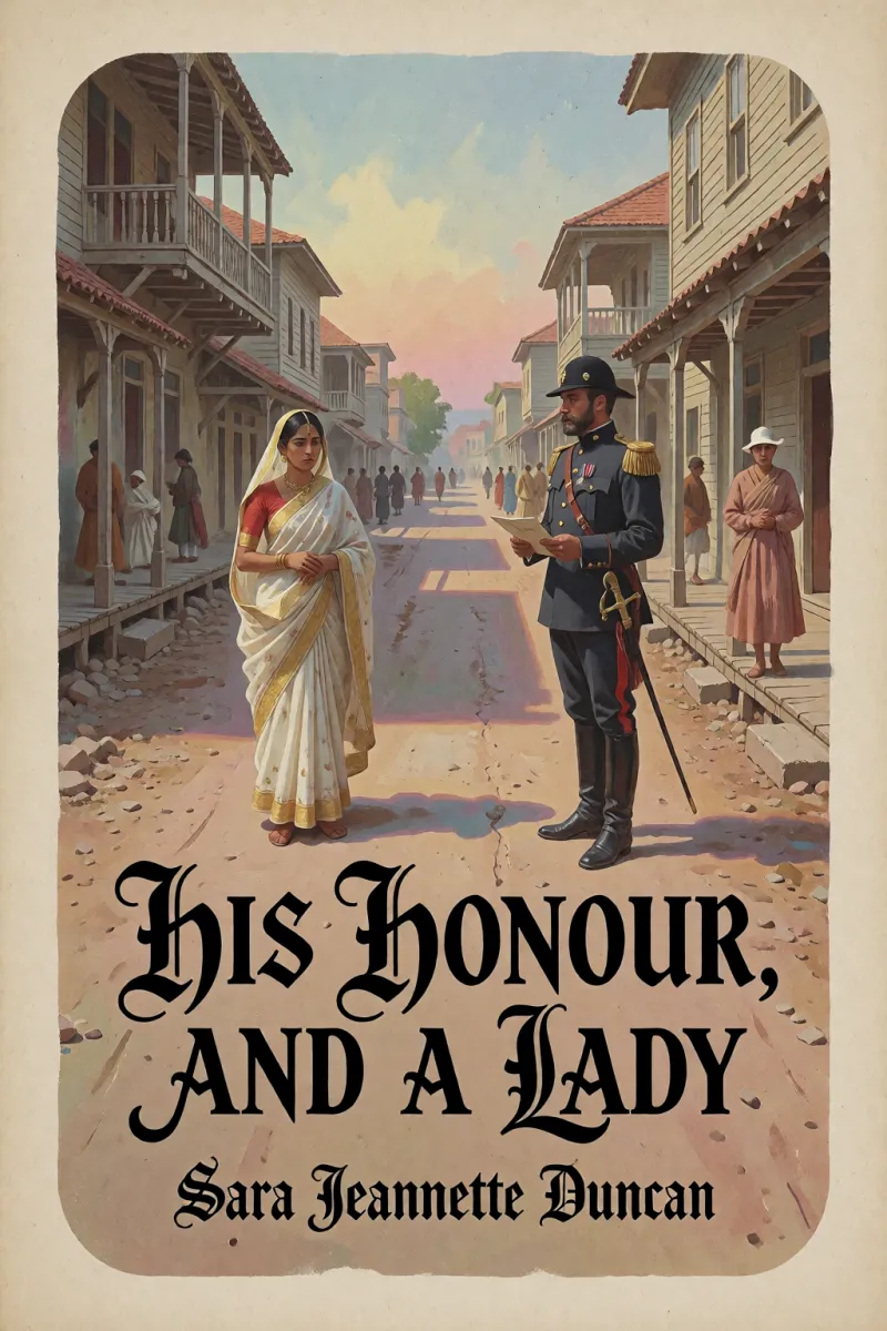 Cover of His Honour, and a Lady by Sara Jeannette Duncan