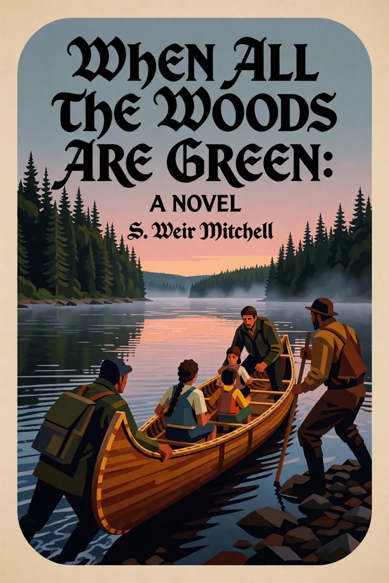 Cover of When All the Woods Are Green: A Novel by S. Weir Mitchell