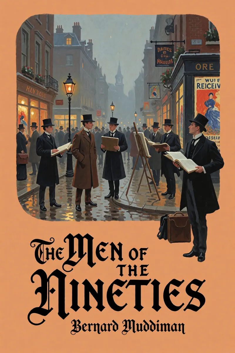 Cover of The Men of the Nineties by Bernard Muddiman