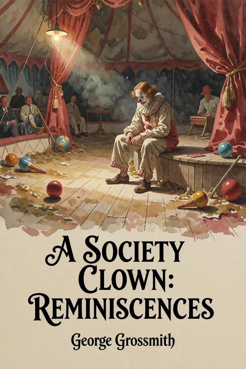 Cover of A Society Clown: Reminiscences by George Grossmith