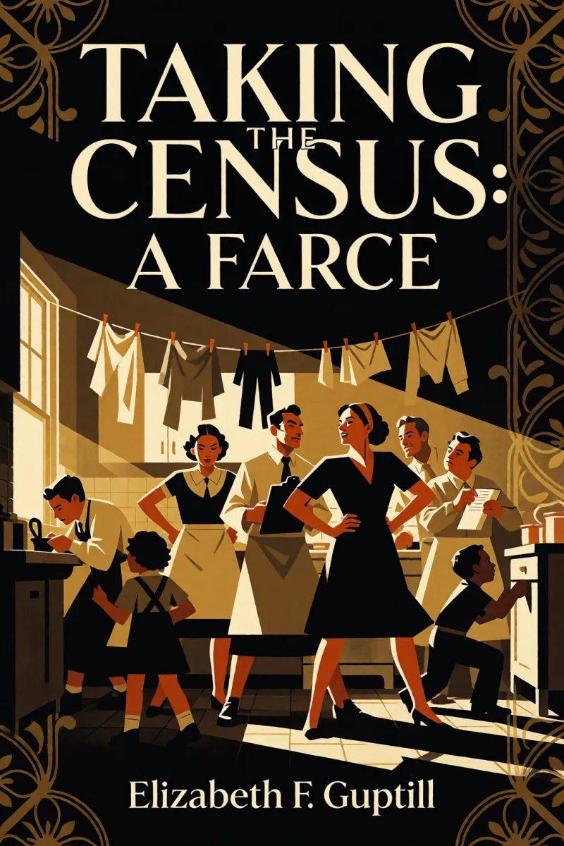Cover of Taking the Census: A Farce by Elizabeth F. Guptill