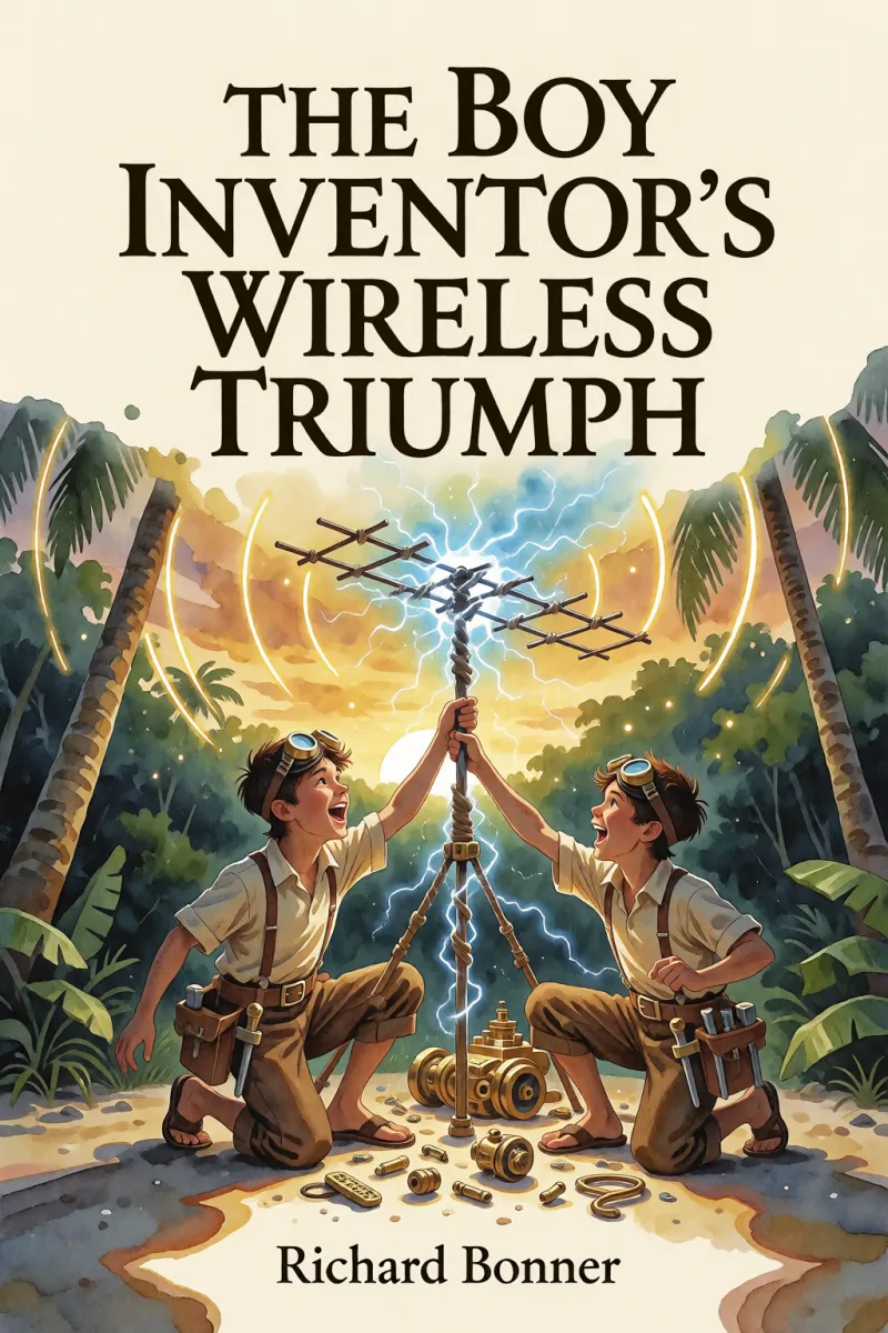 Cover of The Boy Inventor's Wireless Triumph by Richard Bonner