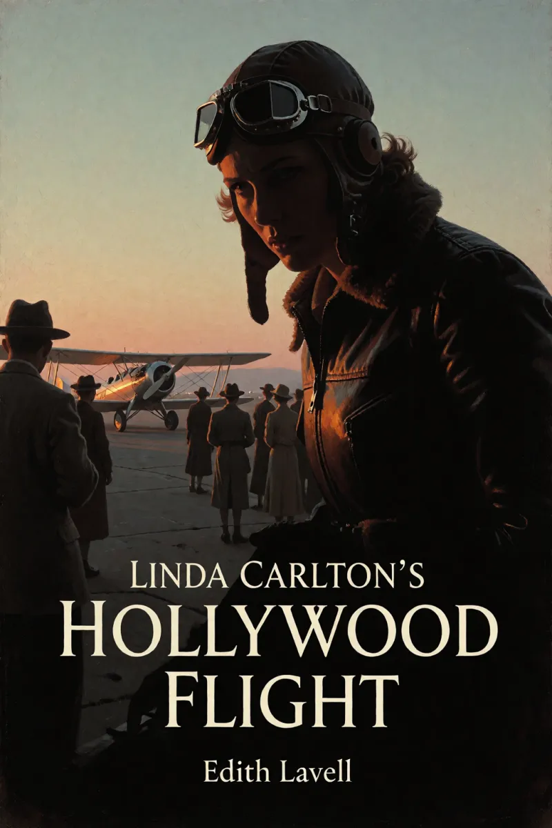 Cover of Linda Carlton's Hollywood Flight by Edith Lavell