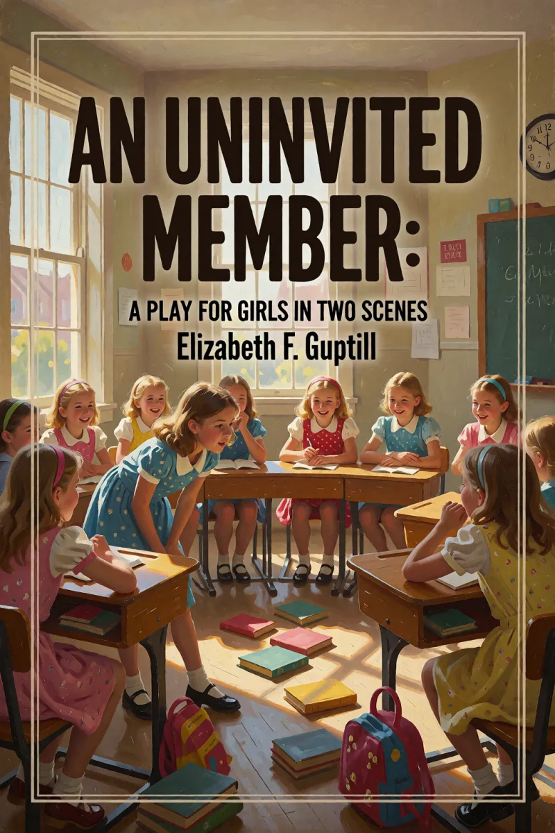 Cover of An Uninvited Member: A Play for Girls in Two Scenes by Elizabeth F. Guptill