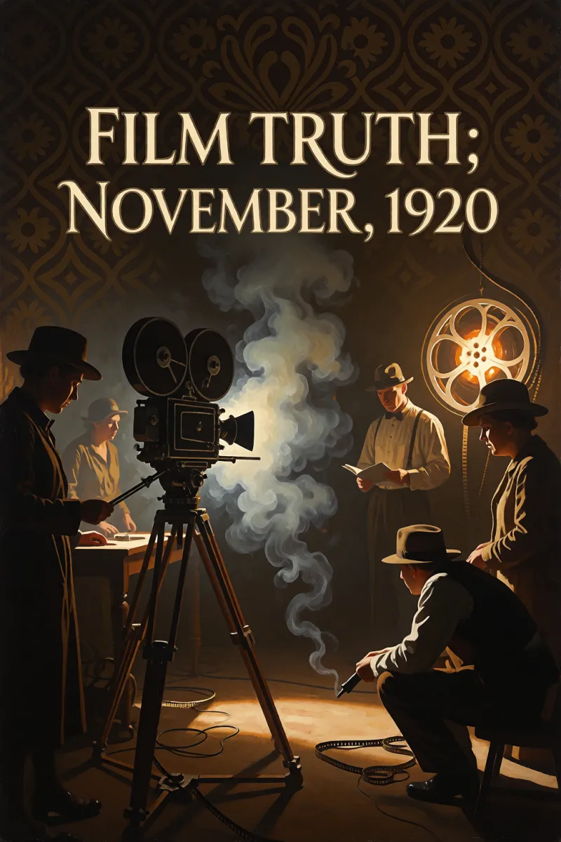 Cover of Film Truth; November, 1920 by Anonymous