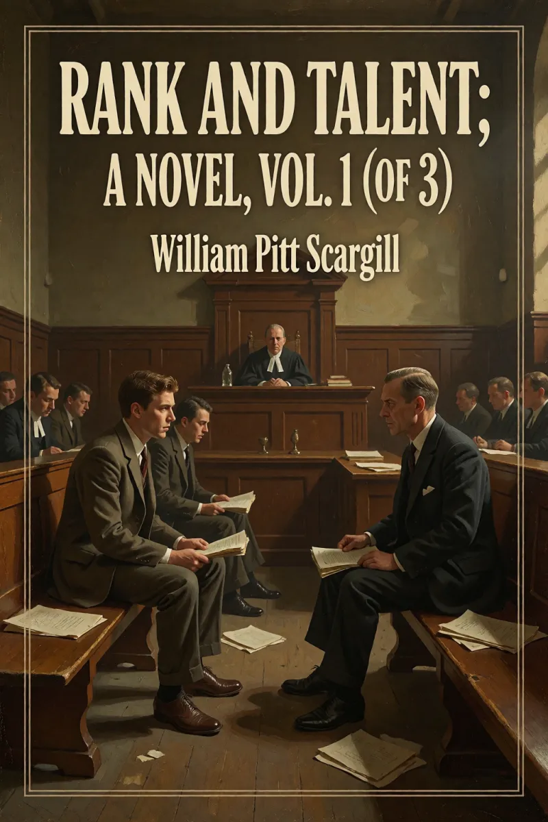 Cover of Rank and Talent; A Novel, Vol. 1 (of 3) by William Pitt Scargill