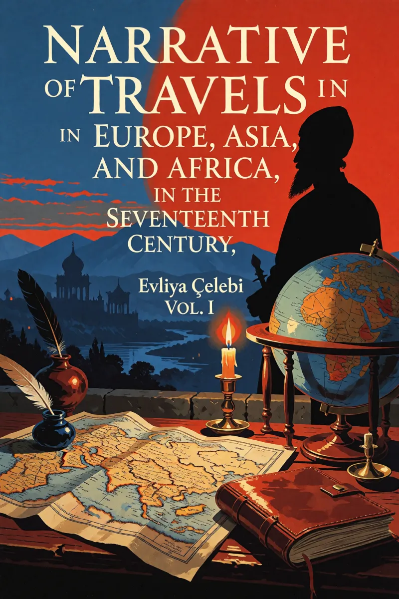 Cover of Narrative of Travels in Europe, Asia, and Africa, in the Seventeenth Century, Vol. I by Evliya Çelebi