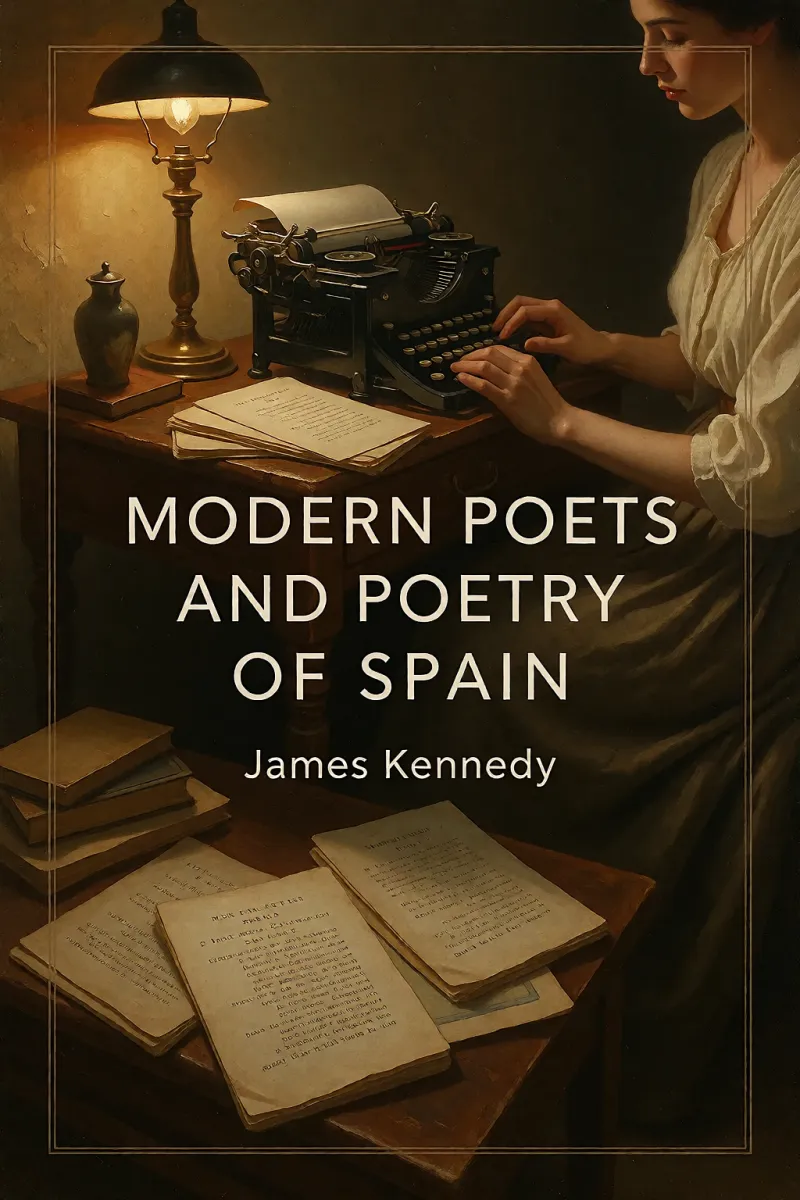 Cover of Modern Poets and Poetry of Spain by James Kennedy