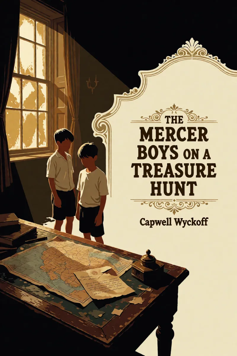 Cover of The Mercer Boys on a Treasure Hunt by Capwell Wyckoff
