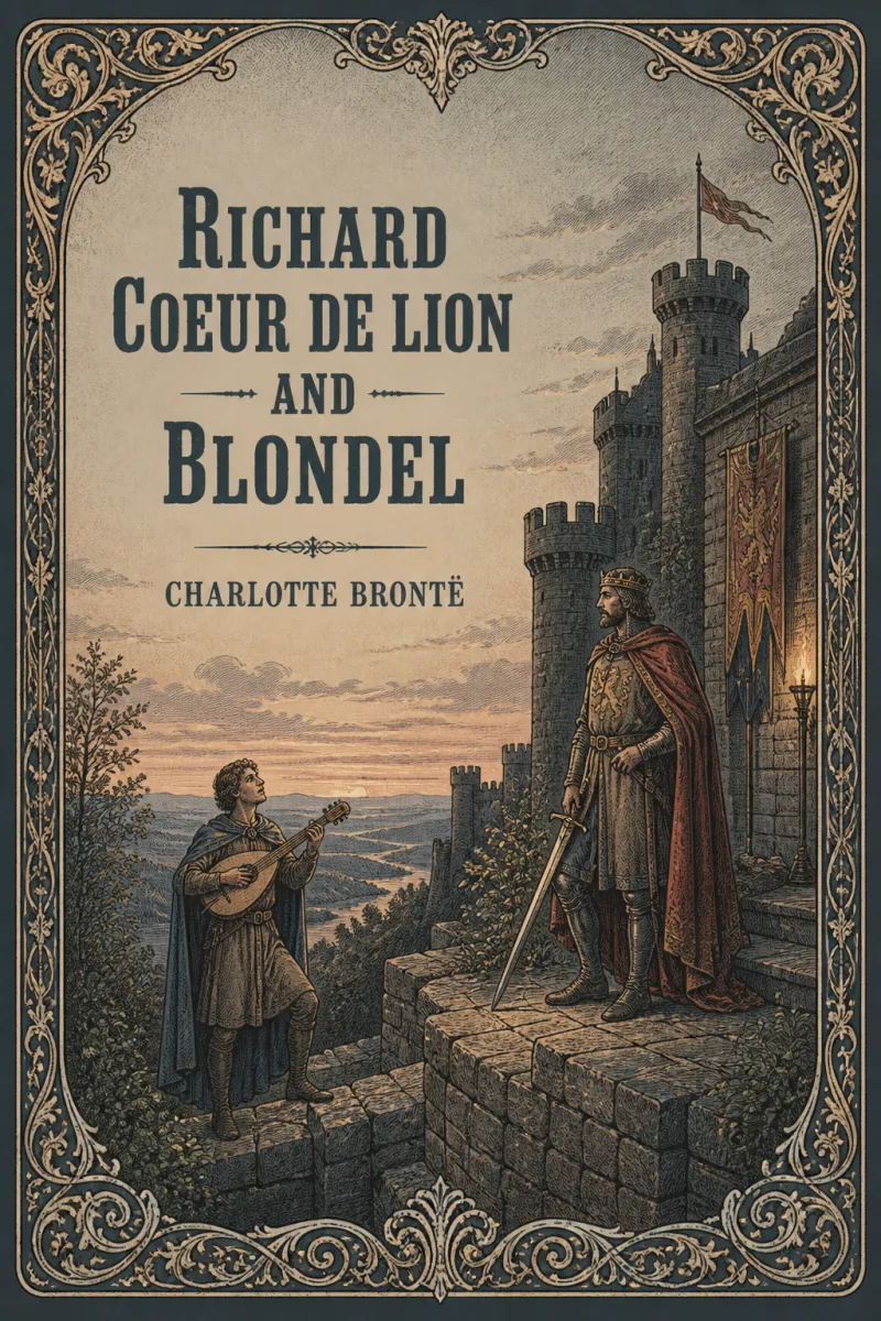 Cover of Richard Coeur de Lion and Blondel by Charlotte Brontë