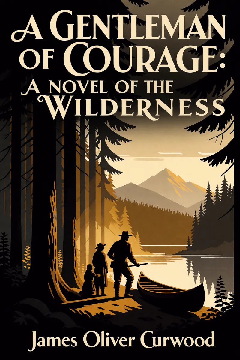 Cover of A Gentleman of Courage: A Novel of the Wilderness by James Oliver Curwood