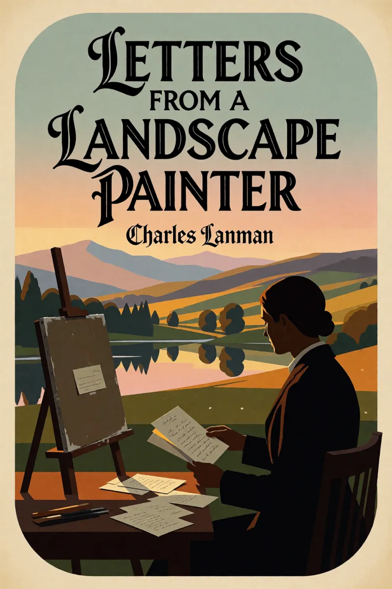 Cover of Letters from a Landscape Painter by Charles Lanman