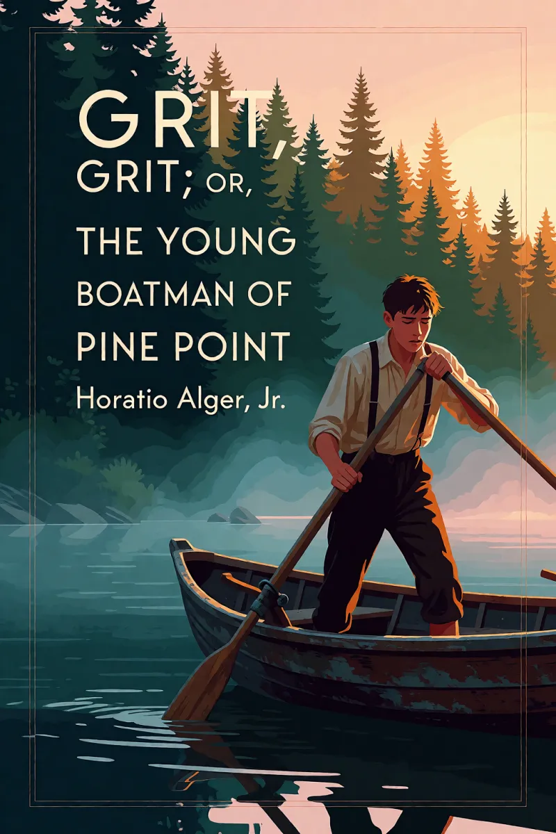 Cover of Grit; or, The Young Boatman of Pine Point by Horatio Alger, Jr.