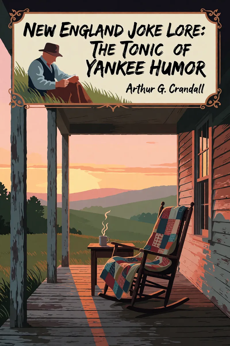 Cover of New England Joke Lore: The Tonic of Yankee Humor by Arthur G. Crandall