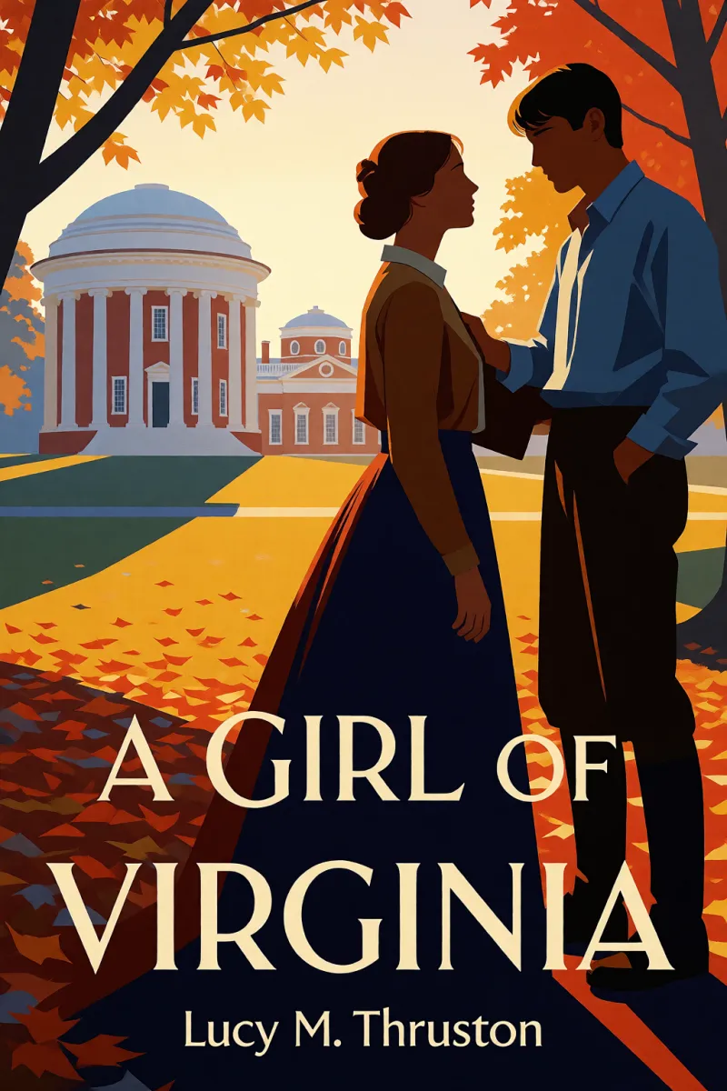 Cover of A Girl of Virginia by Lucy M. Thruston