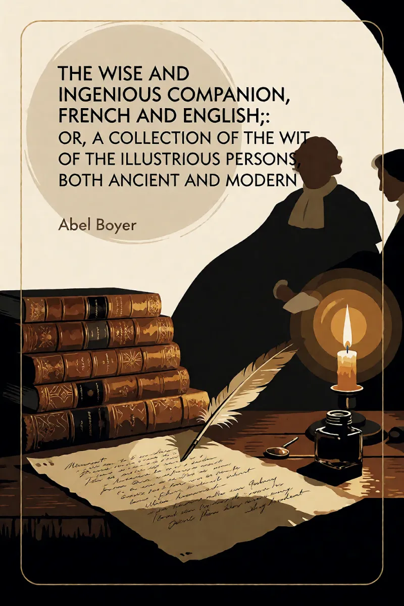 Cover of The Wise and Ingenious Companion, French and English;: or, A Collection of the Wit of the Illustrious Persons, Both Ancient and Modern by Abel Boyer
