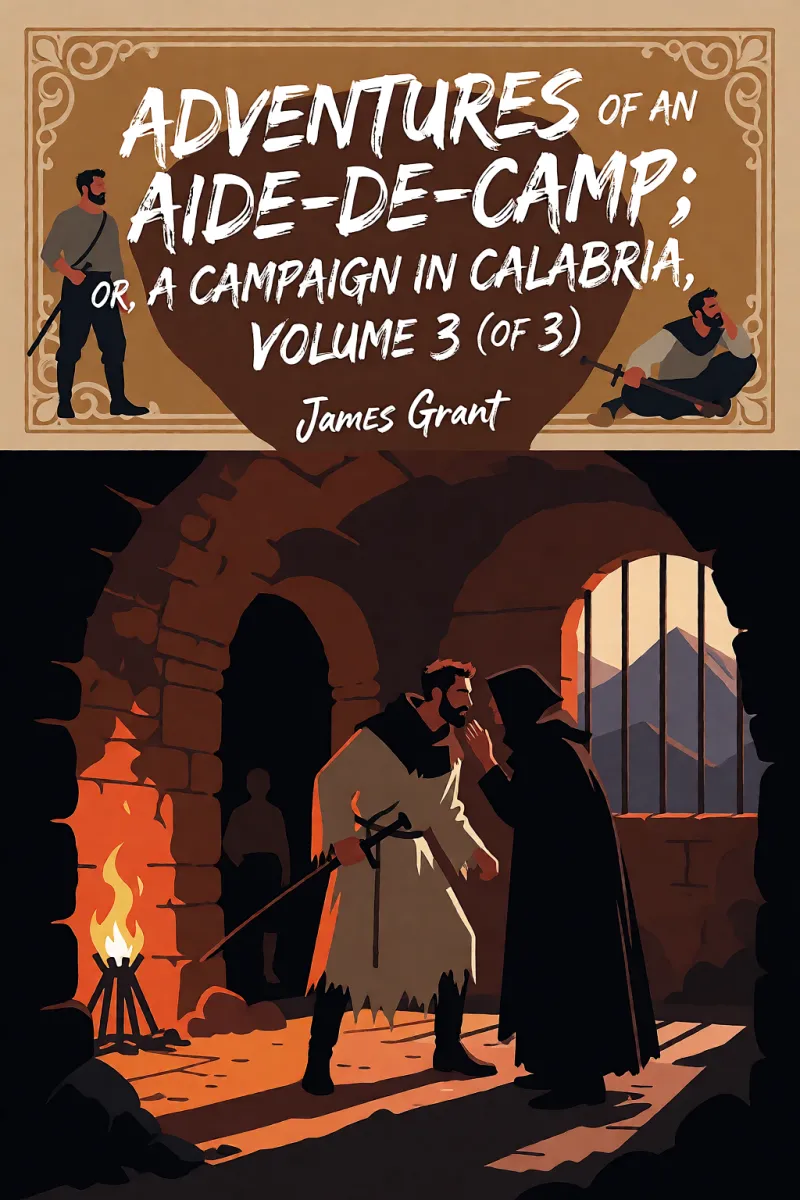 Cover of Adventures of an Aide-de-Camp; or, A Campaign in Calabria, Volume 3 (of 3) by James Grant