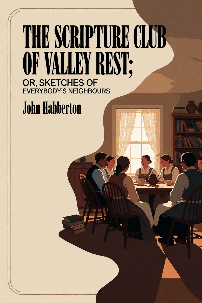 Cover of The Scripture Club of Valley Rest; or, Sketches of Everybody's Neighbours by John Habberton