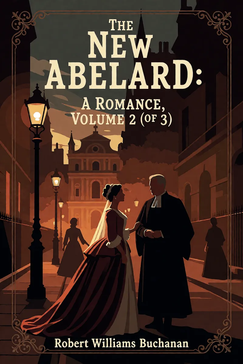 Cover of The New Abelard: A Romance, Volume 2 (of 3) by Robert Williams Buchanan