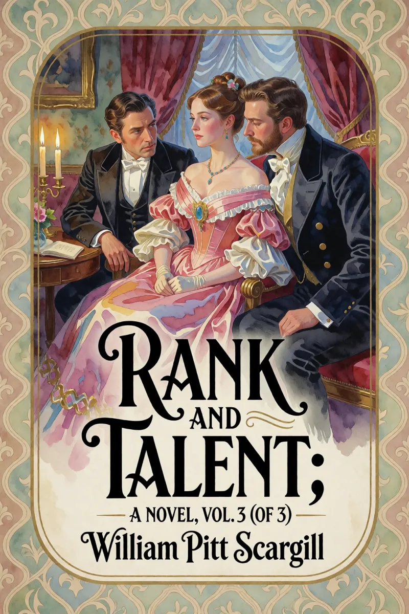 Cover of Rank and Talent; A Novel, Vol. 3 (of 3) by William Pitt Scargill