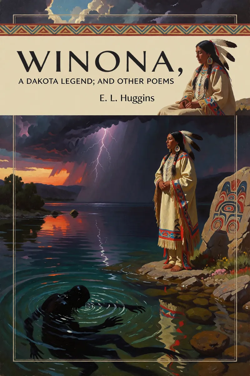 Cover of Winona, a Dakota Legend; and Other Poems by E. L. Huggins
