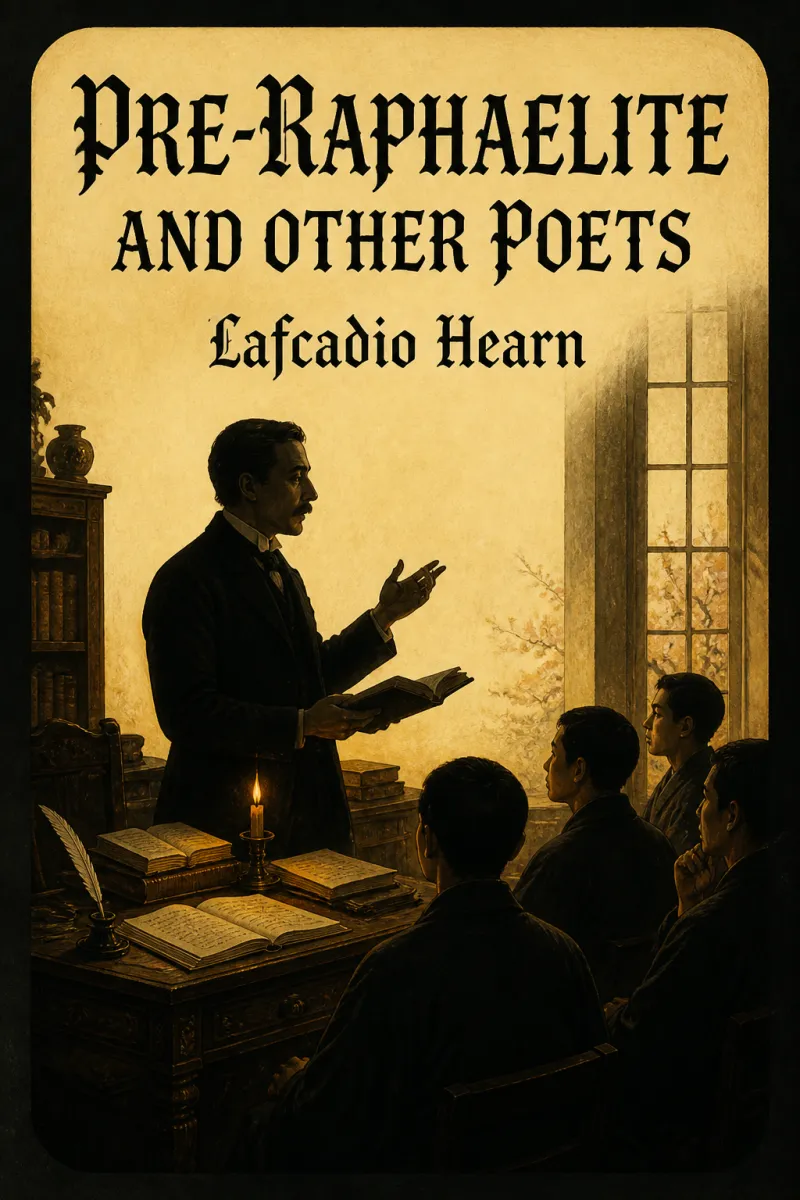 Cover of Pre-Raphaelite and other Poets by Lafcadio Hearn