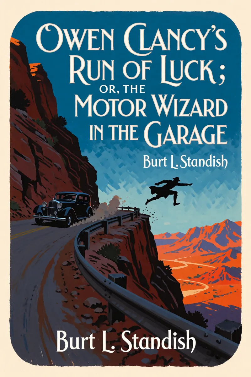 Cover of Owen Clancy's Run of Luck; or, The Motor Wizard in the Garage by Burt L. Standish