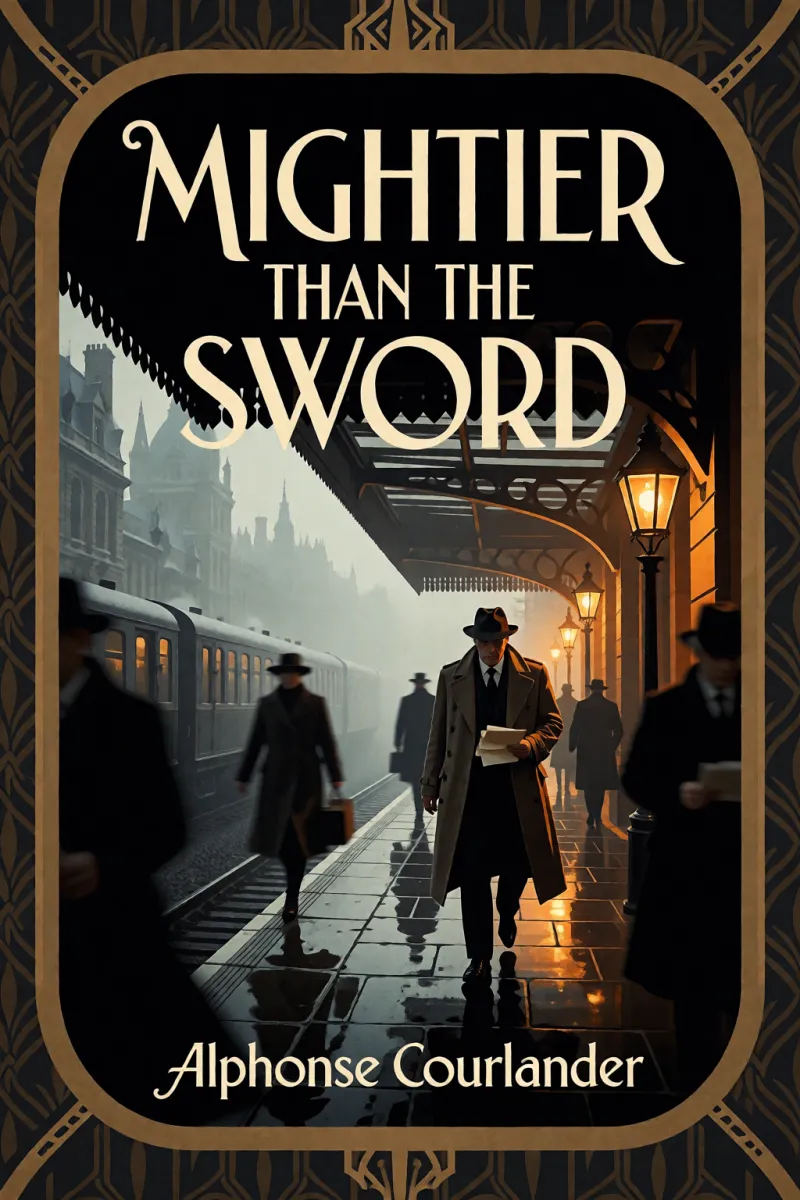 Cover of Mightier than the Sword by Alphonse Courlander