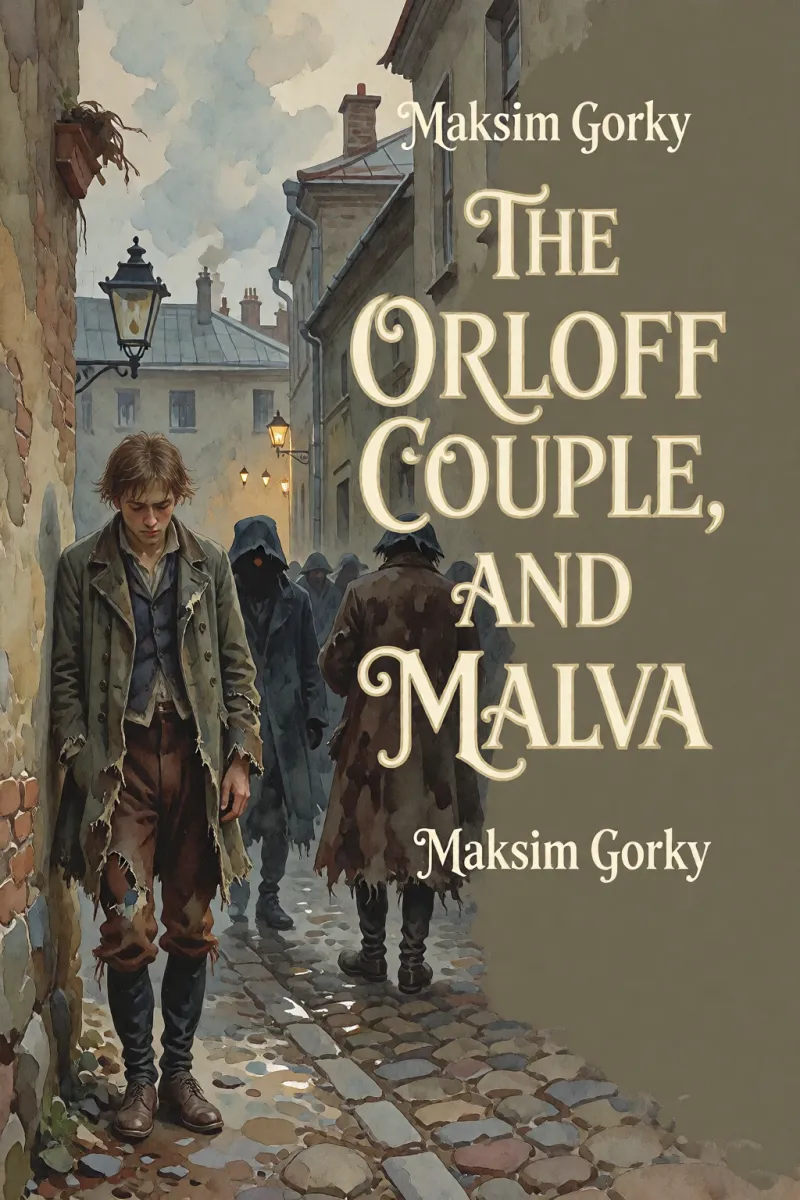 Cover of The Orloff Couple, and Malva by Maksim Gorky