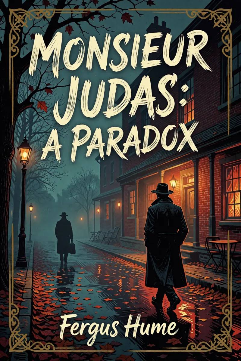 Cover of Monsieur Judas: A Paradox by Fergus Hume